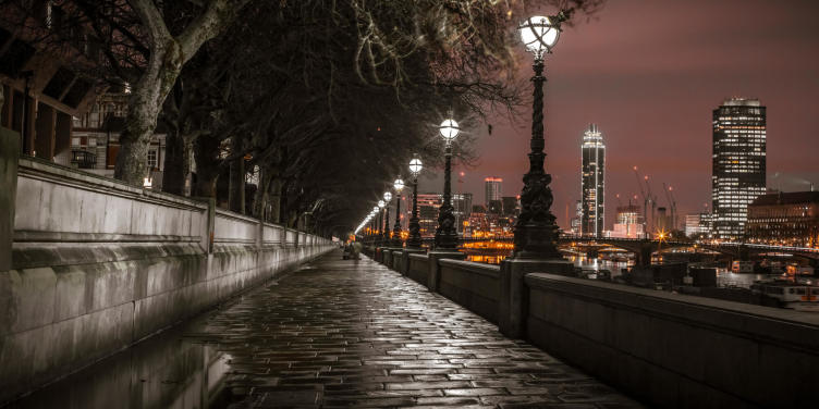 Thames Promenade at Night