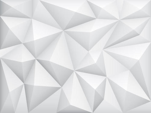 Hvid Trekant Geometrisk