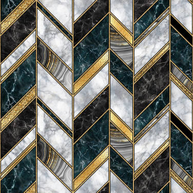 Black and Gold Art Deco