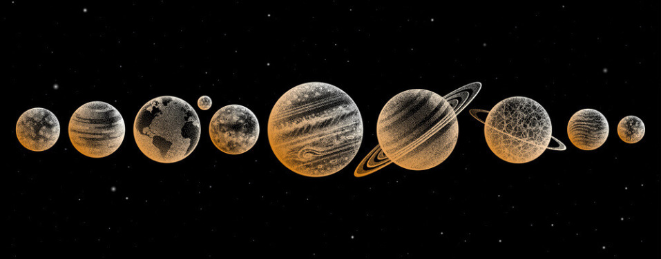 Solar System Wallpaper And Planet Wall Murals Wallsauce Us 2591