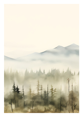Mountain Glimpse II