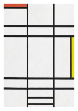 Composition With White Red And Yellow 1936