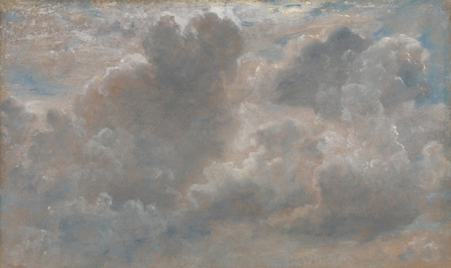 Kunsttapete namens Cloud Study von John Constable für Wohnzimmer, Badezimmer und Schlafzimmer