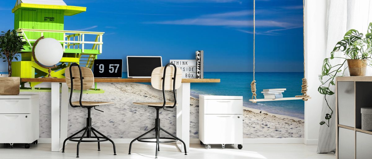 Miami Beach Wallpaper | Wallsauce US