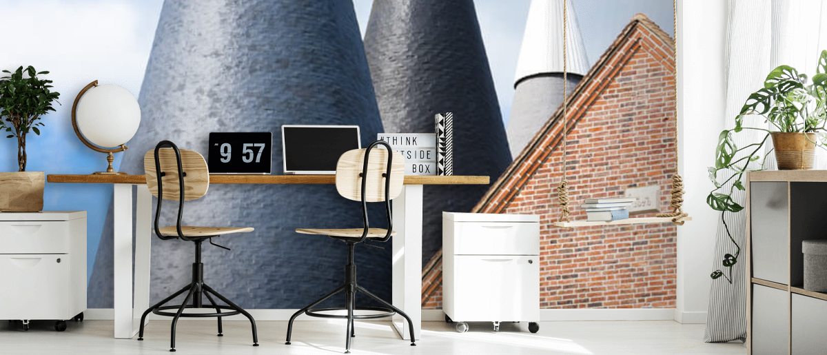 Oast Houses Kent Wallpaper Wallsauce Fi