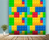 Lego Effect Wall Mural | Lego Effect Wallpaper