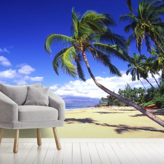 Tropical Beach Wallpaper Wall Murals Wallsauce Us