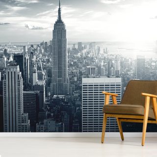 Panorama of New York City Wallpaper Mural | Wallsauce US