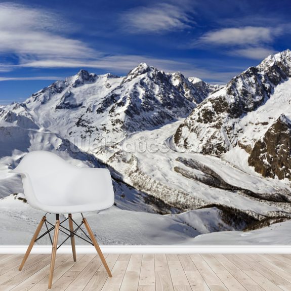 Mont Blanc De Courmayeur Wallpaper Mural 