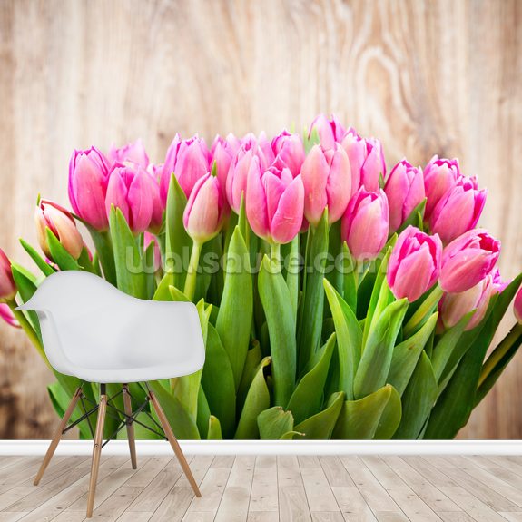 Tulip Bouquet Wallpaper | Wallsauce CA