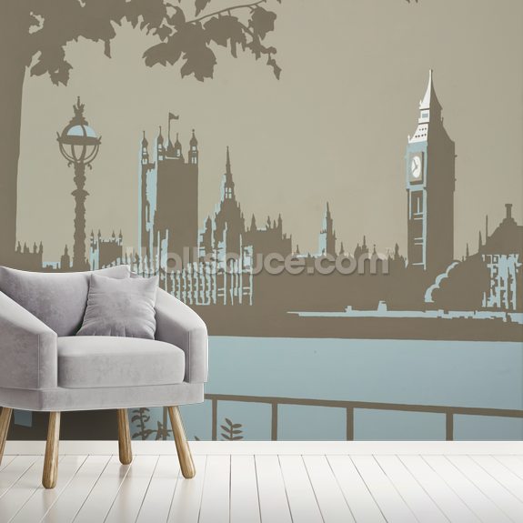 London Muurschildering London Wallpaper | Wallsauce NL