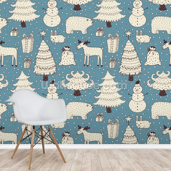 Christmas Holiday Wallpaper | Wallsauce UK