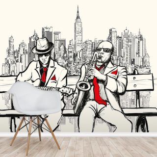 Jazz Music Wallpaper & Wall Murals | Wallsauce UK