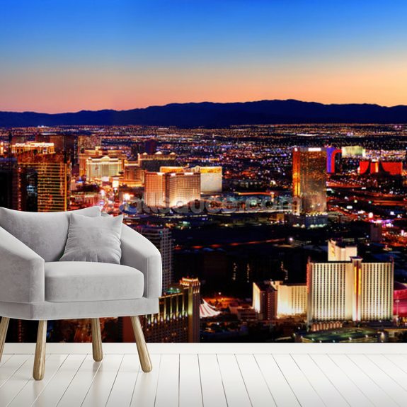 Las Vegas Wallpaper Mural Wallsauce US