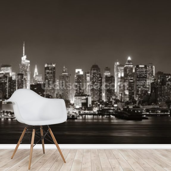 Midtown Manhattan skyline Wallpaper Mural | Wallsauce UK