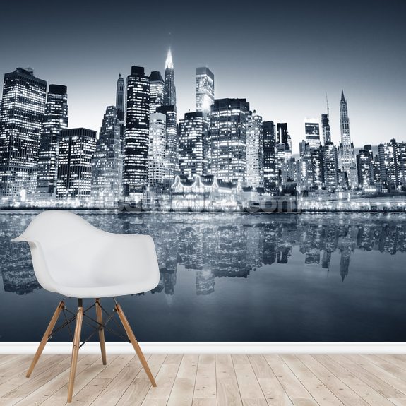 New York manhattan Wallpaper Mural | Wallsauce UK