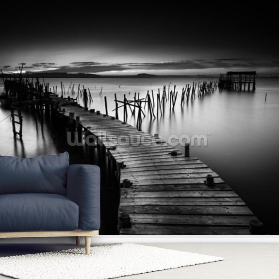 a peaceful ancient pier wallpaper wallsauce us a peaceful ancient pier