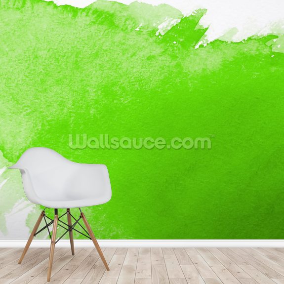 Green Watercolor Wallpaper | Wallsauce US