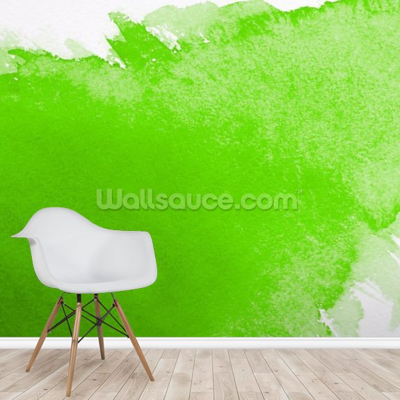 Green Watercolor Wallpaper | Wallsauce US