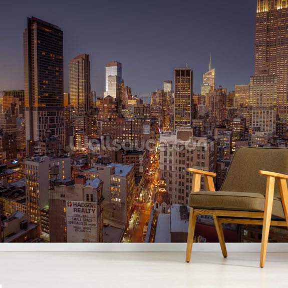 Lower Manhattan Wall Mural | Wallsauce US