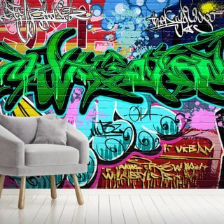 Graffiti Art Urban Wall Mural Wallsauce Ae