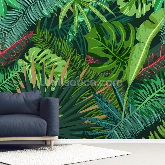 2 Feuilles Grand Sticker Mural Feuille Monstera Feuilles - Temu Belgium