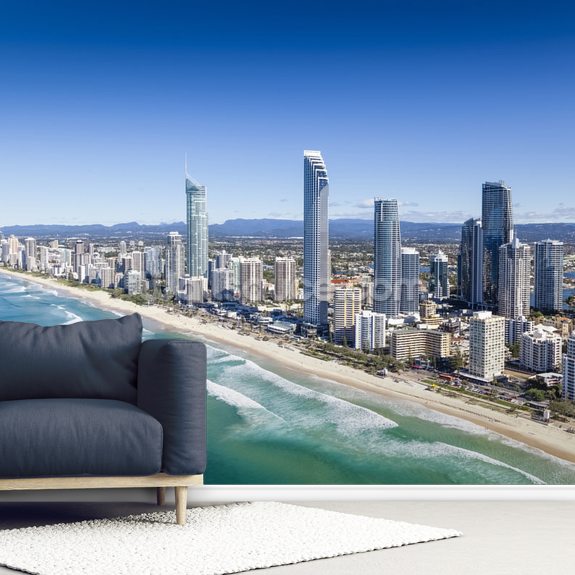 Gold Coast Bakgrund Wallsauce SE