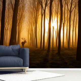 Forest Wallpaper Tree Wallpaper Murals Wallsauce Us