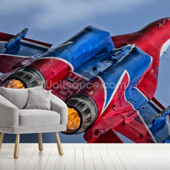 Mikoyan Mig 29 Fototapete Wandbild Wallsauce De