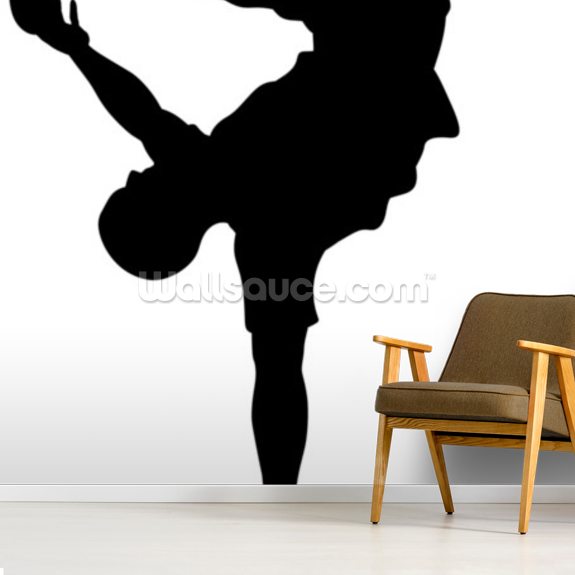 Street Dance Dancer Silhouette Wallsauce Fr