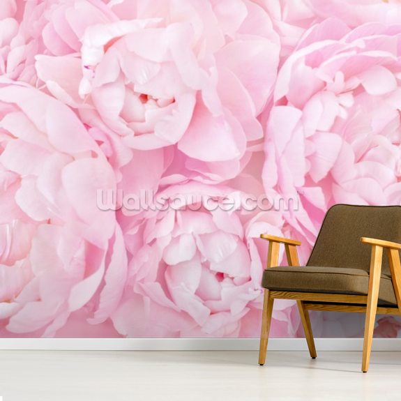 Superdant rose fleurs décoration murale pivoines amovible stickers