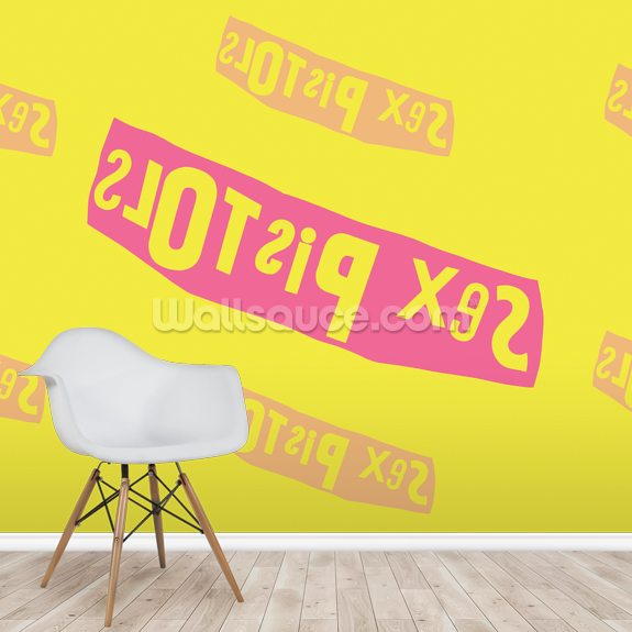 Sex Pistols Logo Wallpaper Mural Wallsauce Us 