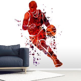 Basketball Wallpaper & Wall Murals | Wallsauce UK