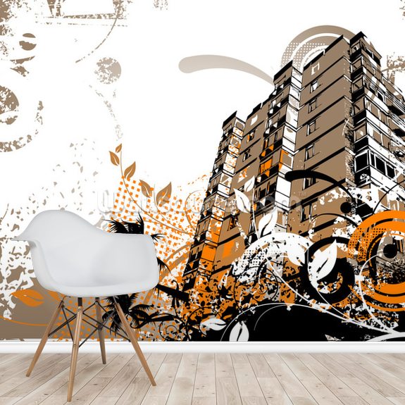 Urban Music Wallpaper Mural | Wallsauce US