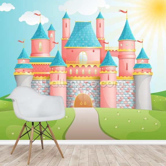 Fairy Tale Castle Wallpaper | Wallsauce US