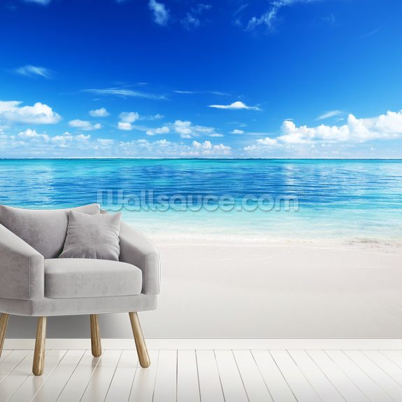 Sea and Sand Wallpaper Mural | Wallsauce UK