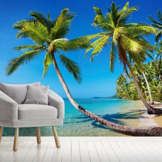 Vacation Paradise Wallpaper Mural | Wallsauce US