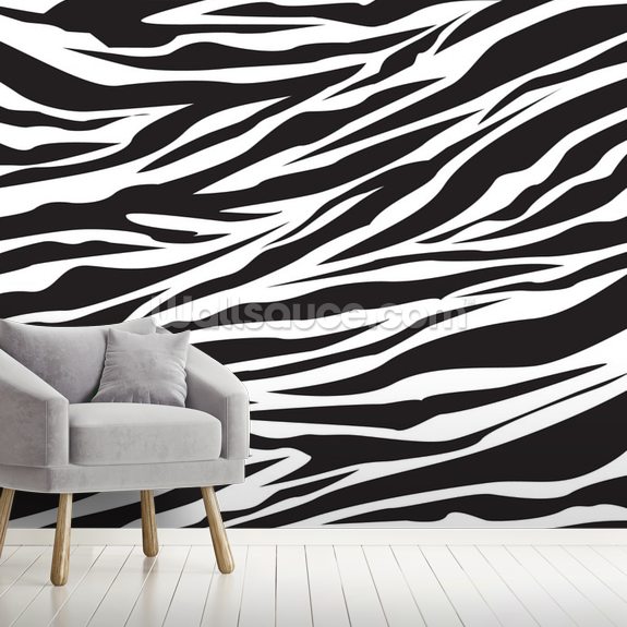 Zebra Pattern Wallpaper 