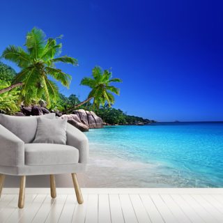 Tropical Beach Wallpaper & Wall Murals | Wallsauce UK