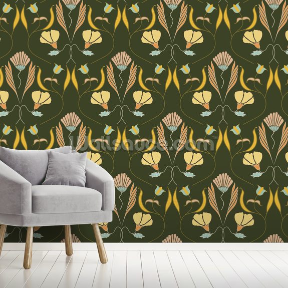 Nouveau Delication Wallpaper | Wallsauce US