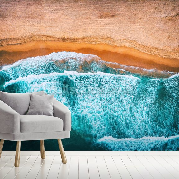 Tropical Waves Wallpaper | Wallsauce UK