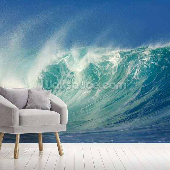 Big Waves, North Shore, Hawaii Wall Mural | Wallsauce UK