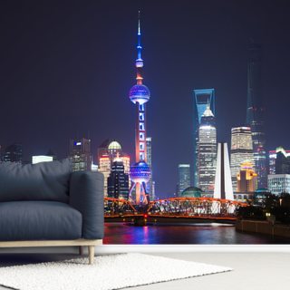 pudong shanghai wallpaper mural wallsauce us wallsauce com