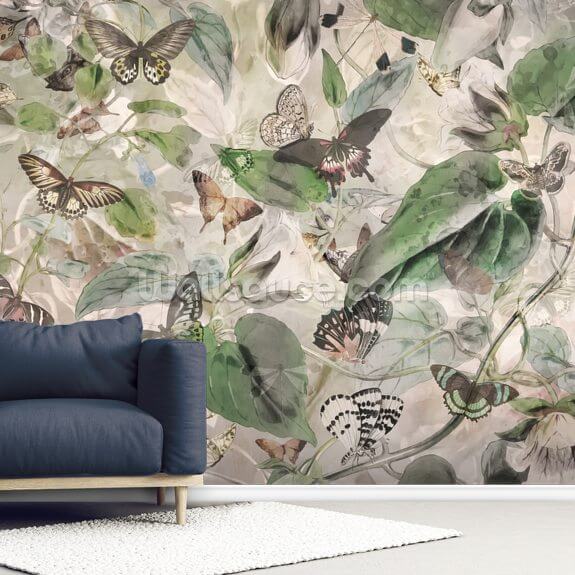 Butterflies Wallpaper | Wallsauce UK