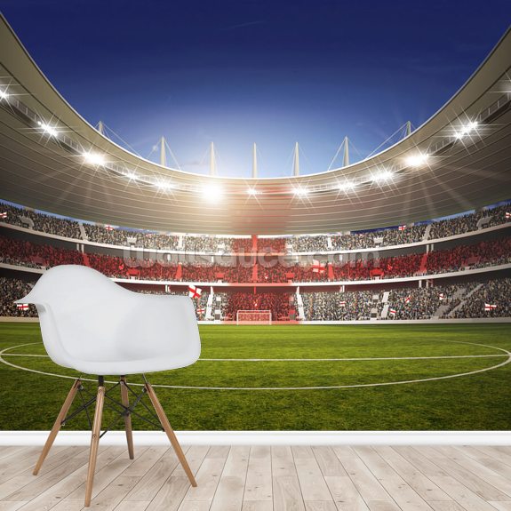 Football Stadium Wallpaper Mural