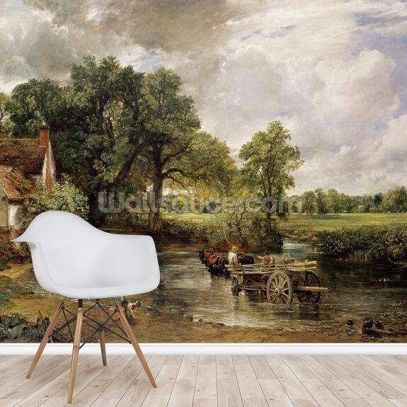 The Hay Wain Wallpaper Mural - John Constable | Wallsauce US