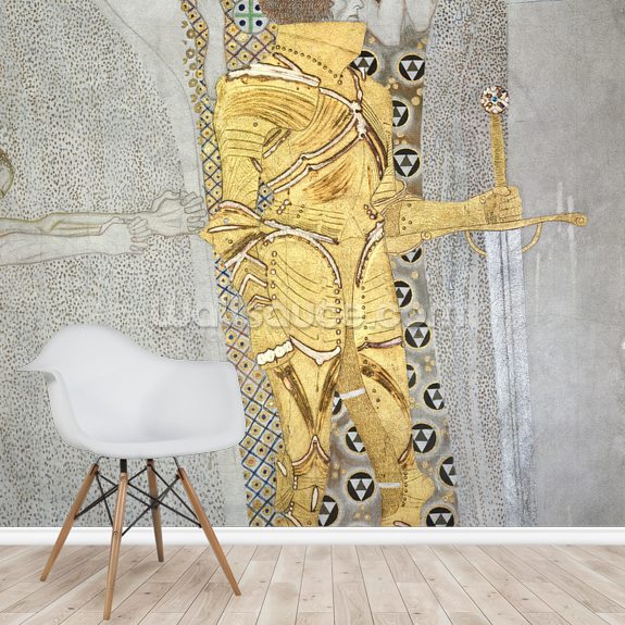 Klimt - Decorazione murale con fregio del cavaliere di Beethoven