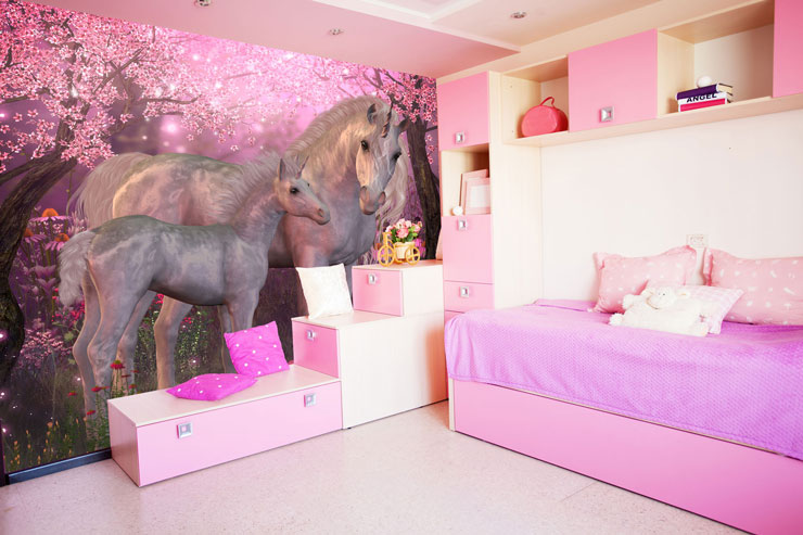 Cute Unicorn Decor For A Girls Bedroom