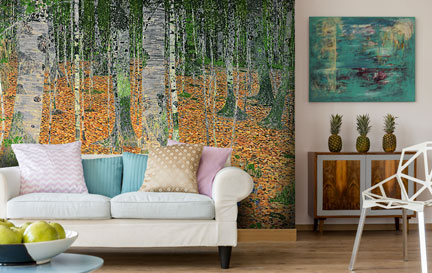 Birch Tree Wallpaper & Wall Murals | Wallsauce US