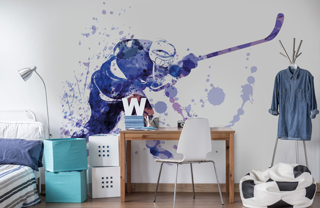 ice hockey wallpaper wall murals wallsauce us ice hockey wallpaper wall murals